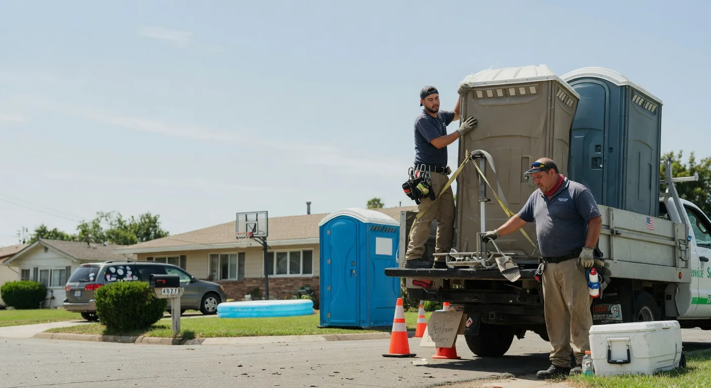 Porta Potty Rental in Thomas, OK near me